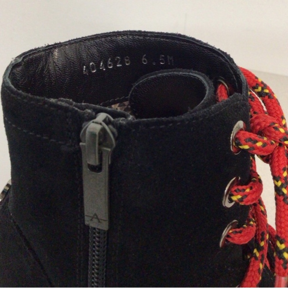 AQUATALIA BLACK SUEDE PLATFORM ANKLE BOOTS SIZE 6.5M Excellent condition - Picture 9 of 10